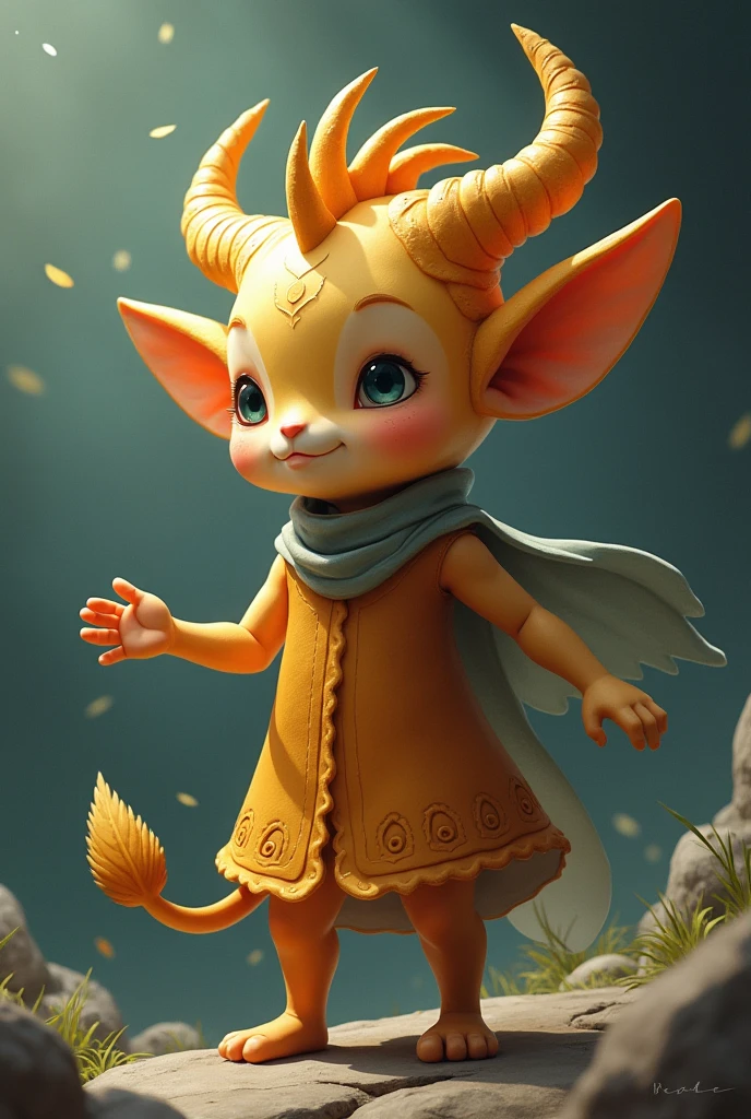 Infantile humanoid vowels, who live in a kingdom of vowelia, and each vowel has a power