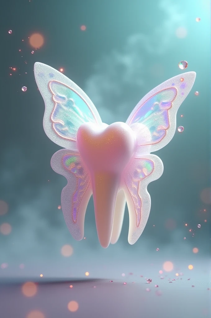 Butterfly shaped tooth 