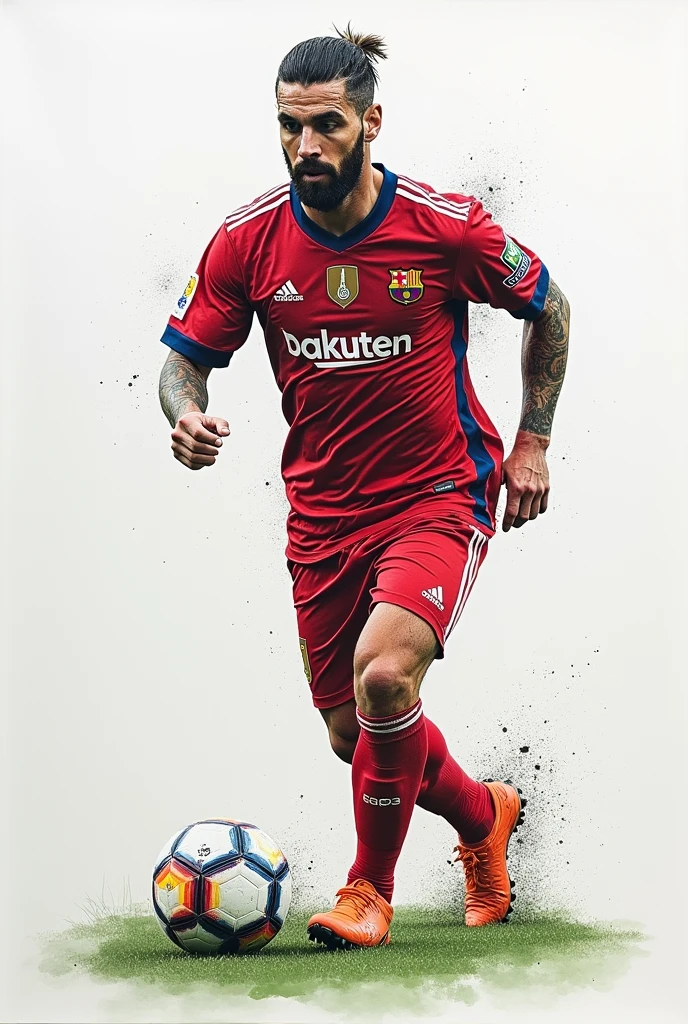 Draw arturo vidal fucking messi