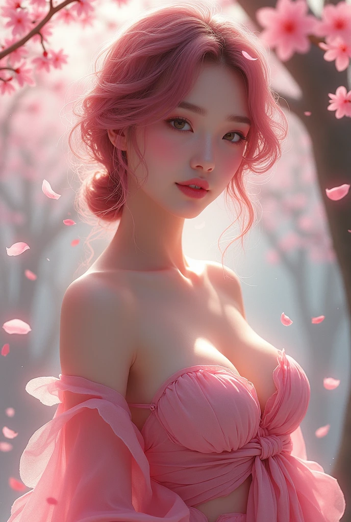 Sakura with tits