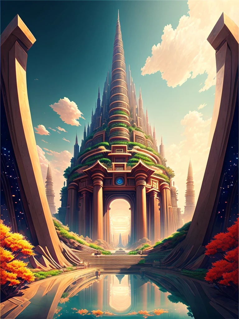 Best Quality,8k,Huge underground city,Underground Labyrinth,Anime Art,mysterious,universe,Super huge structure,Super huge torii,Multidimensional,A world beyond imagination,High Dimension,Fantasy,future,Different space,Nature,romantic,universe,A world beyond imagination,Dream world,New World,Huge river,masterpiece,最高masterpiece,perfection,