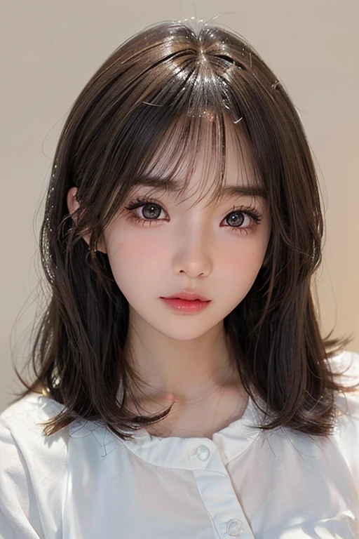 /imagine: Digital illustration of a young woman in her twenties。((face:
丸face、Thick eyebrows、健康的なface立ち
大きな目と高い頬骨
目:
Brown eyes、Sparkling eyes and star-like highlights:
Hair color is light brown:
Healthy tan skin look:
明るく元気な笑face))。Simple white background、Highlight her features。The style is photorealistic、The texture of the skin and the fine details of the hair are depicted with great detail.。The image is in portrait format、Composition suitable for SNS profile picture。