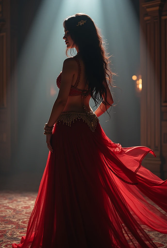 bellydancer, space, javanese, (((hijabi))), cleavage, reflection light, chiaroscuro, depth of field, cinematic lighting, ray tracing, Sony FE GM, UHD, super detail, masterpiece, textured skin, high details, best quality, award winning,3D,hdr(HighDynamicRange),Ray tracing,NVIDIA RTX,Hyper-Resolution,Unreal 5,Subsurface scattering、PBR Texture、post-proces、Anisotropy Filtering、depth of fieldaximum definition and sharpnesany-Layer Textures、Albedo e mapas Speculares、Surface coloring、Accurate simulation octane rendering of light-material interactions、Two-colored light、largeaperture、Low ISO、White balance、the rule of thirds、8K raw data