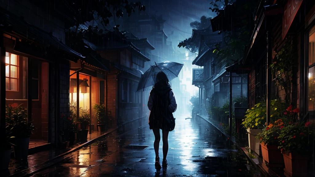 Rain Background、nature、