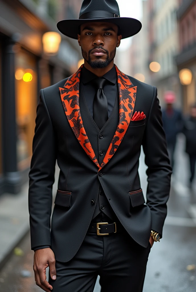 Make a suit with the vlone symbol in the middle of the Vlone brand suit , make vlone writing, MAKE A SUIT make a man wearing it