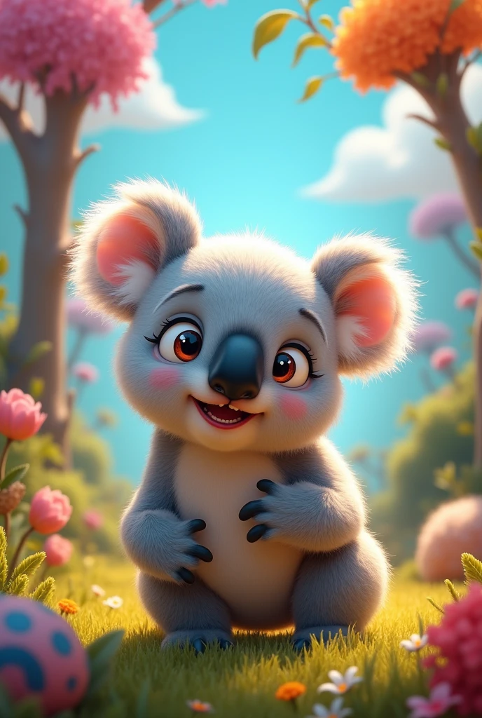 A koala named Playland for the app