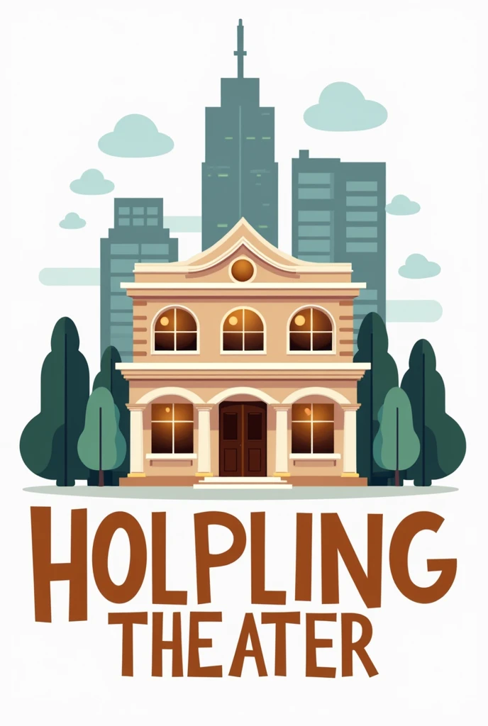 Transparent png logo of a theater that helps homeless people