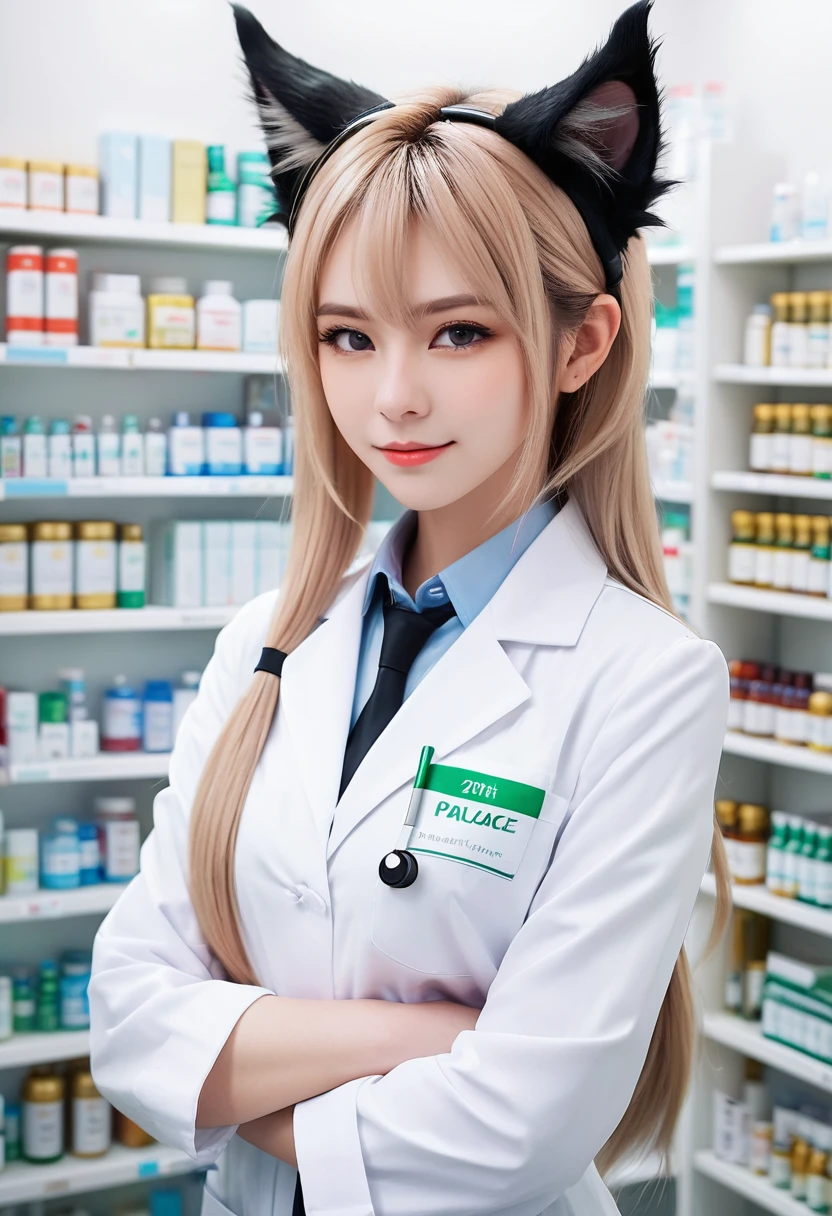 Monster Girl, Cat ear,20th Generation, pharmacist,Pharmacist,palace,Realistic Women,cute