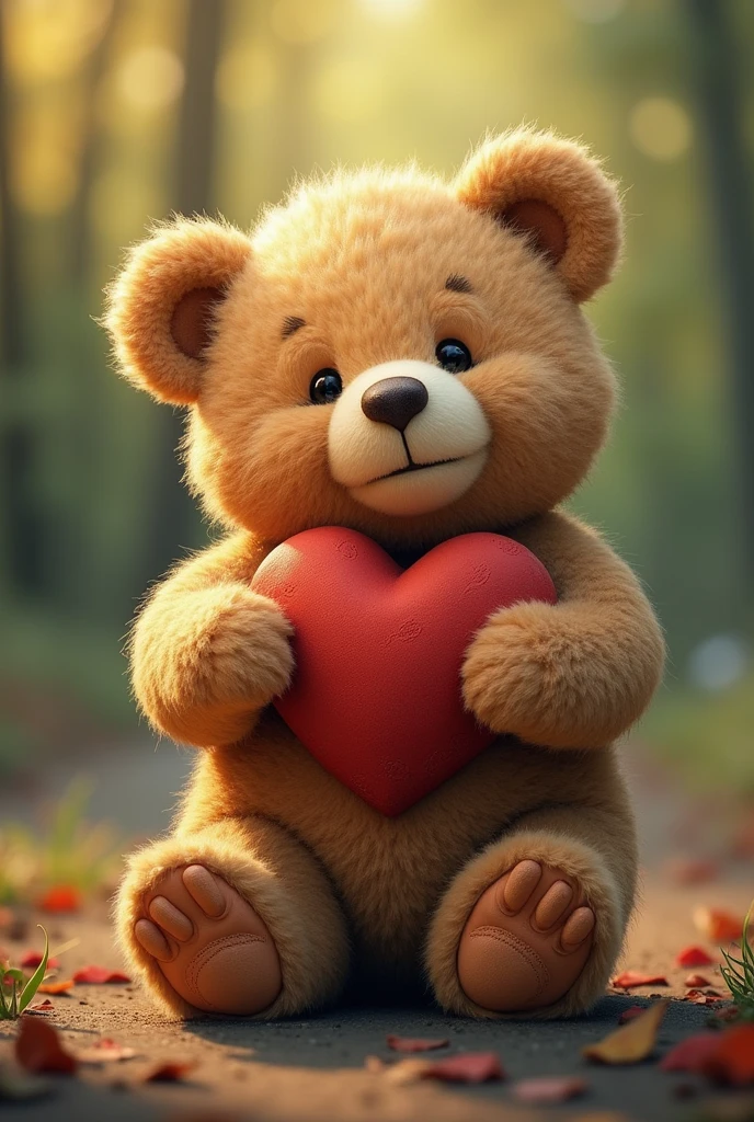 a kind bear