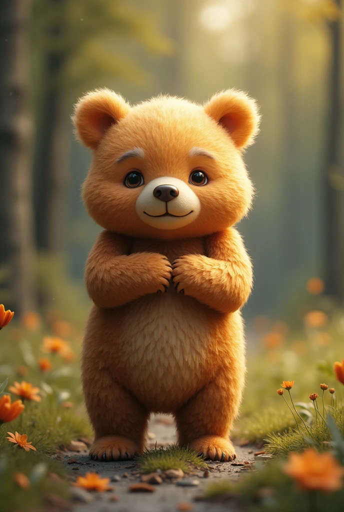 a kind little bear