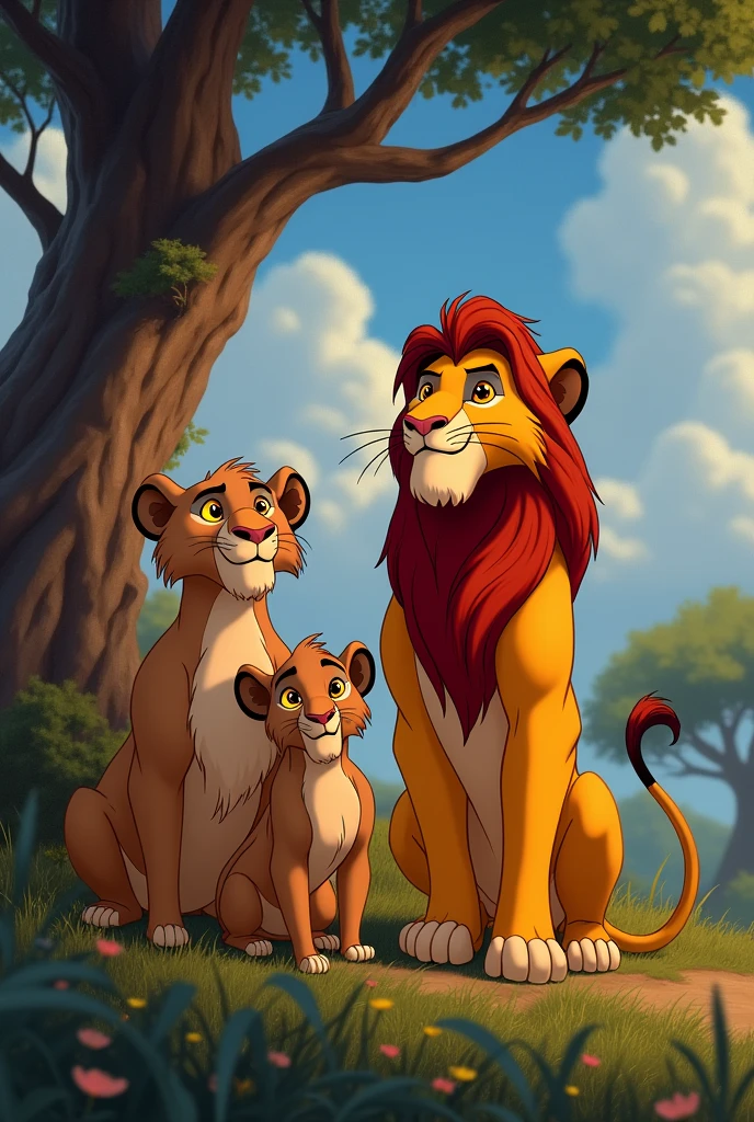 For the EAC retreat with the theme "The Lion King", some characters in the movie that could symbolize visiting uncles, responsible for guiding and supporting young people, they are:
Mufasa - Represents the wise and protective father figure, a natural guide with great moral and spiritual strength. He could symbolize the visiting uncle who offers firm and loving guidance..
Rafiki - The wise baboon, sempre com conselhos espirituais e uma vithey are mais ampla da vida. He would be the visiting uncle who helps the young people understand the deeper meaning of the retreat and their spiritual journey..
Sarabi - The Lioness Queen, Simba's mother, represents care, wisdom and strength. She could be a visiting aunt or uncle figure who offers emotional support and is a calming and encouraging presence..
Timon and Pumbaa - Although they are more comical characters, eles também they are figuras protetoras e leais para Simba durante seu tempo de crescimento. They could represent visiting uncles who bring joy, lightness and unconditional support for the retreat.
These characters can be used to create a stronger connection between the theme of the film and the role of the visiting uncles during the retreat.. The art must have a Disney drawing style like the movie itself.