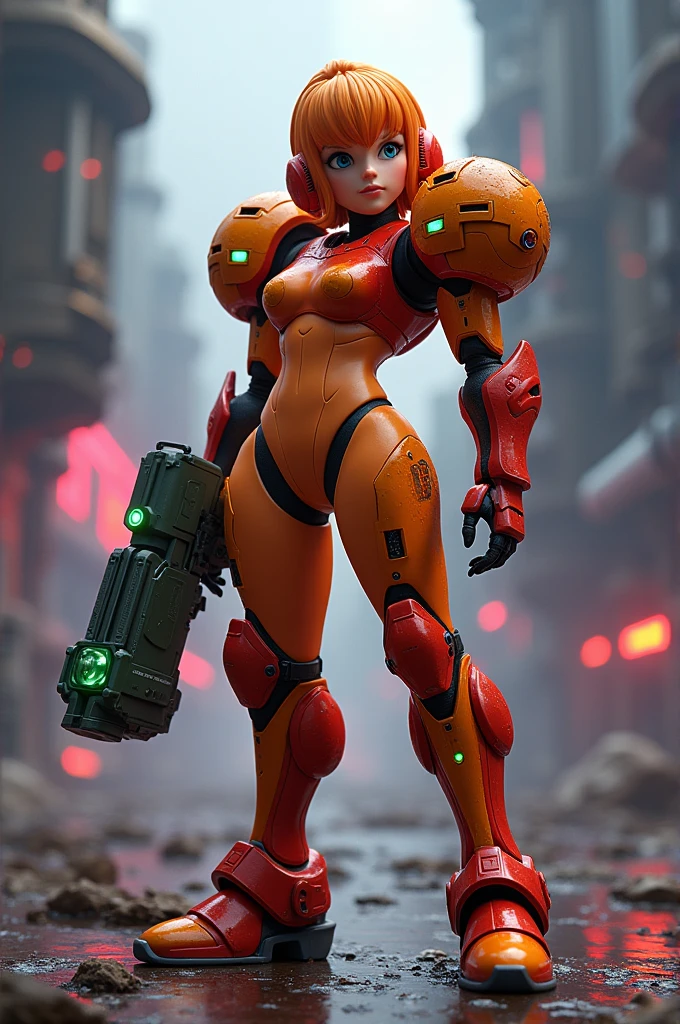 Daisy redly in samus suit