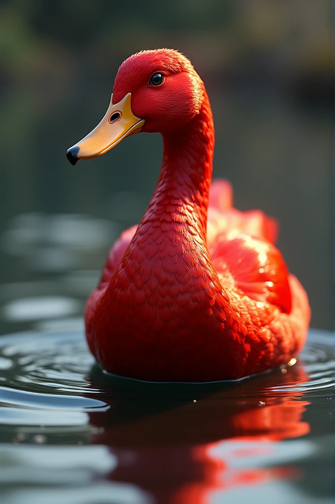 make a red duck pic