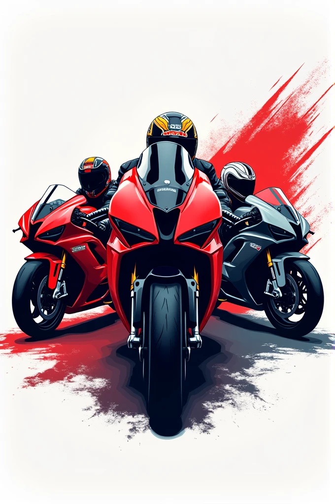 logo with sports bikes