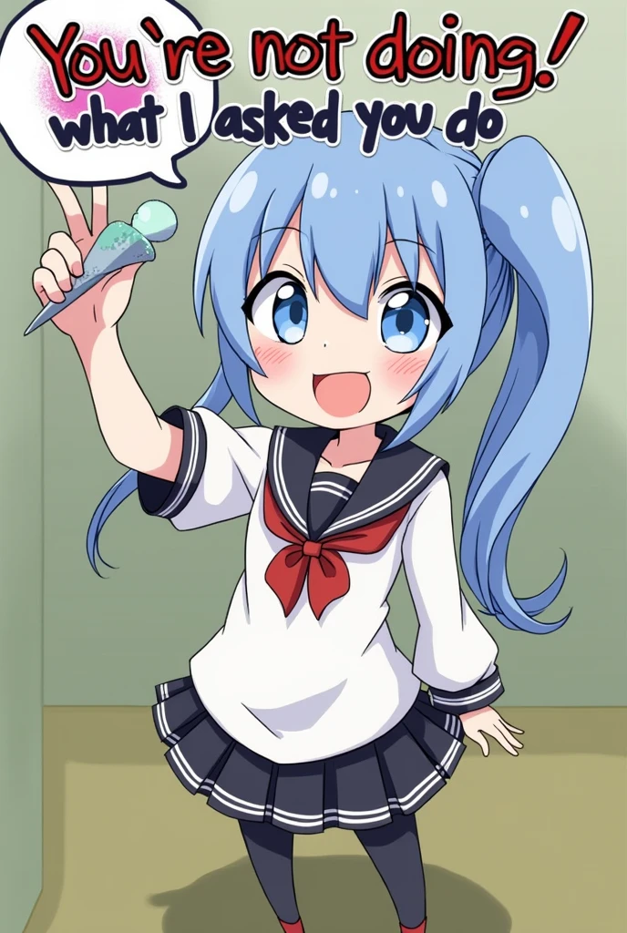 You're not doing what I asked you to do.