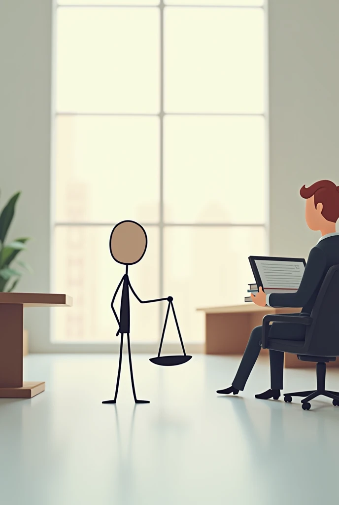 Now the same stickman hiring legal advice