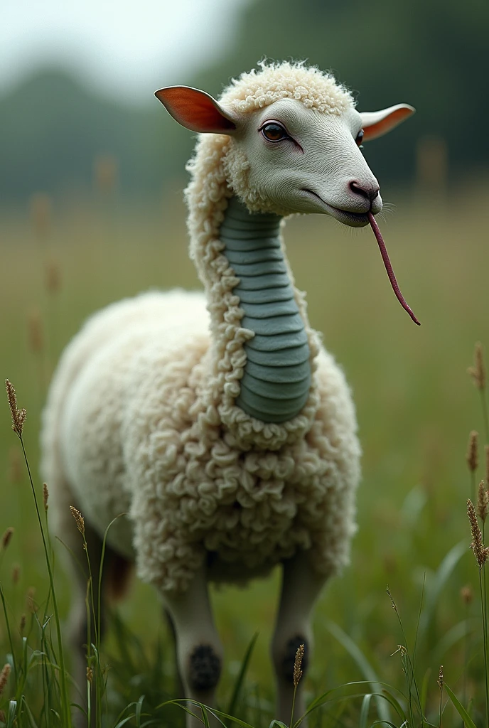 snake-like sheep