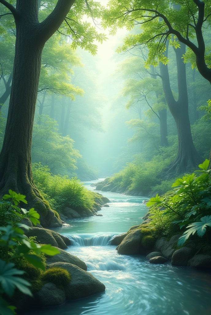 Create me a youtube cover image that matches a professional natural relaxation profile 