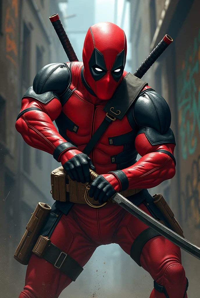 Generate a Deadpool image