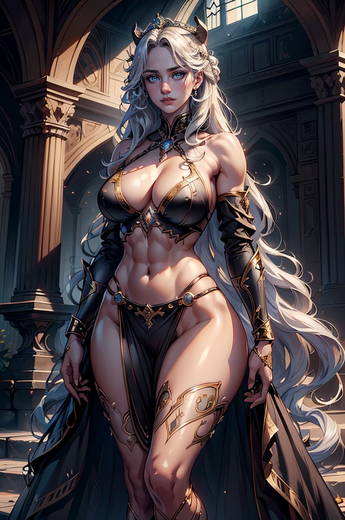 8K,Sword body,Super realistic sword blade,argent,超A high resolution,Ultra-precise blade details,(masterpiece), best quality, expressive blue eyes, perfect face, detailed eyes, dark fantasy, ((gangster , gang leader, cowgirl)), cleavage, black and gold outfit, massive snoopy breast,1 Indigenous Borneo women, (((Slender Abs:1.1))), Wearing tribal headdresses and hunting gear, Standing hero pose with big and fierce black panther, Battle Scar Cover, tribal tattoos, No upper and lower body in the dress, Stretch one leg on a rock, Open your legs wide to show your chest, Hyper realistic, Lifelike texture, Dramatic Lighting, nikon RAW photo, 8k, Fuji XT3, Citrine Dream Mix, masutepiece, Best Quality, Realistic, Naked, Show , (Photorealistic:1.4), Ultra-detail, entire body visible, (Highly detailed CG Unity 8k wallpaper,masutepiece, Best Quality, Ultra-detailed),(Best Illumination, Best Shadow, extremely delicate and beautiful), (Powerful and feminine), (jungle setting, depth of fields, The tree々Sunlight shines in from between, Leaves, verdant, Spirit Animal),Full body silhouette, (masterpiece, Best Quality, delicate queen of metals and art, thievery and splendor, mischief and power, throne of bold and beauty, high ceilings grey stone walls and intricate gold details, lighting shining through black steel roof gable windows, dark cold yet bold, green vertical banners with lion head and wings, ultra-detailed, Photorealsitic, Beautiful 28 year old, Australian woman with ((extremely long white hair, hair tendrils, high updo)), ((wrapped in elegant black dreseautiful)), fierce style of design, royal septir with giant single pearl, big saggy natural huge breasts, semi toned belly torso, Perfect face, Beautiful face, enticing, ((big gorgeous eyes)), long legs, semi muscular, seductive smile, Glamorous body, (plain air), Bright colors, Poses to seduce, ultra detailed, castle, cave,portrait of cute goth maiden woman with crown of thorns in cyber bikini armor, big breast, warhammer,