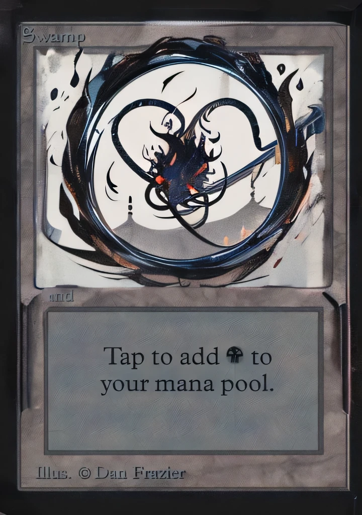 Black flames, Tar whirlpool, bones