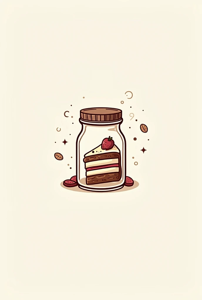 Create a logo for a cake-in-a-jar company