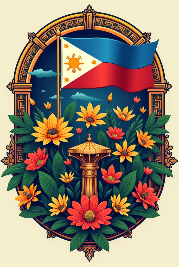 Logo about filipino language, filipino prides, filipino cultures
