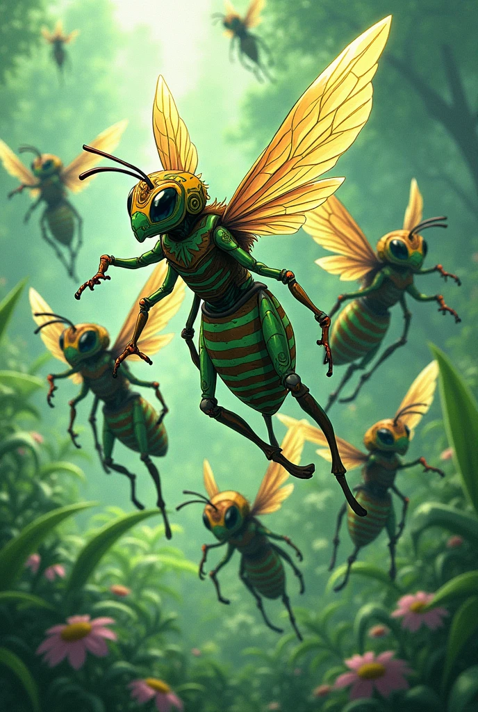 Green hornets anime