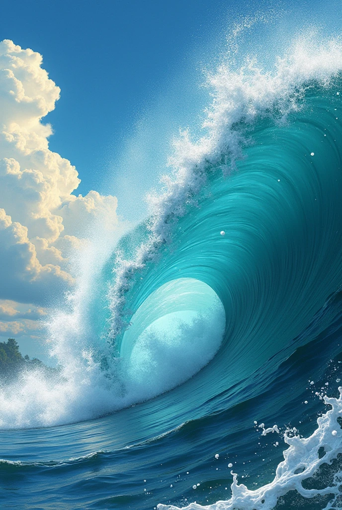 one piece Waves