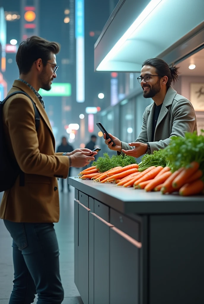 buying carrot using crypto token