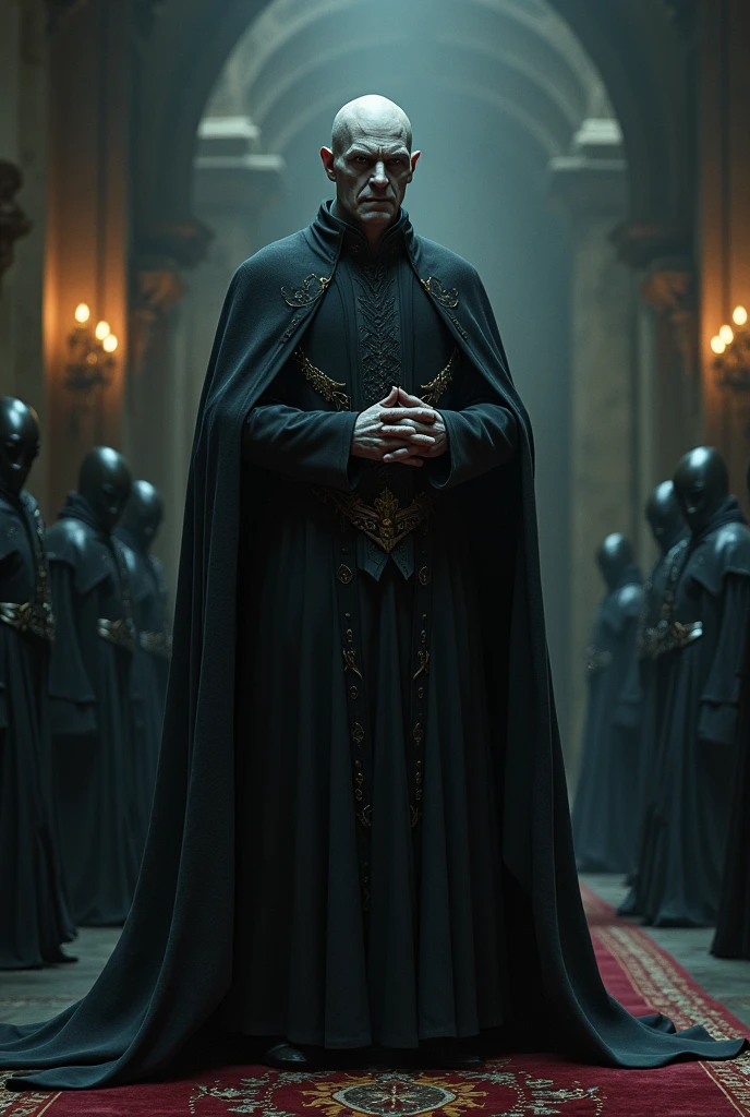 Announcement with name Florencia urubo , and Voldemort is holding it