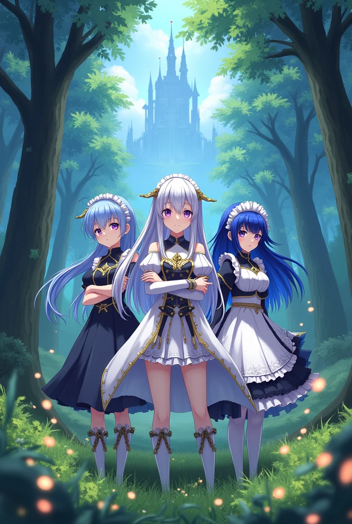 Emilia, Rem and Ram from Re:Zero