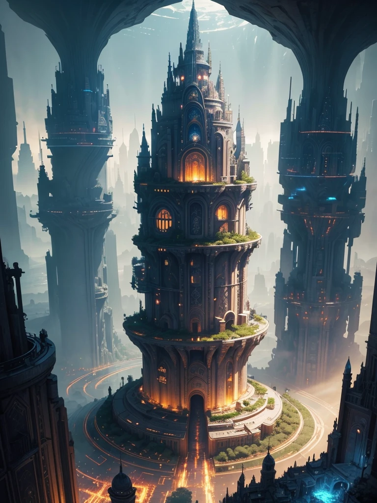 Best Quality,8k,Huge underground city,Underground Labyrinth,mysterious,Multidimensional,A world beyond imagination,Different dimension,romantic,High Dimension,Fantasy,Different space,Nature,romantic,A world beyond imagination,Dream world,Skyscrapers,Huge river,masterpiece,最高masterpiece,perfection,