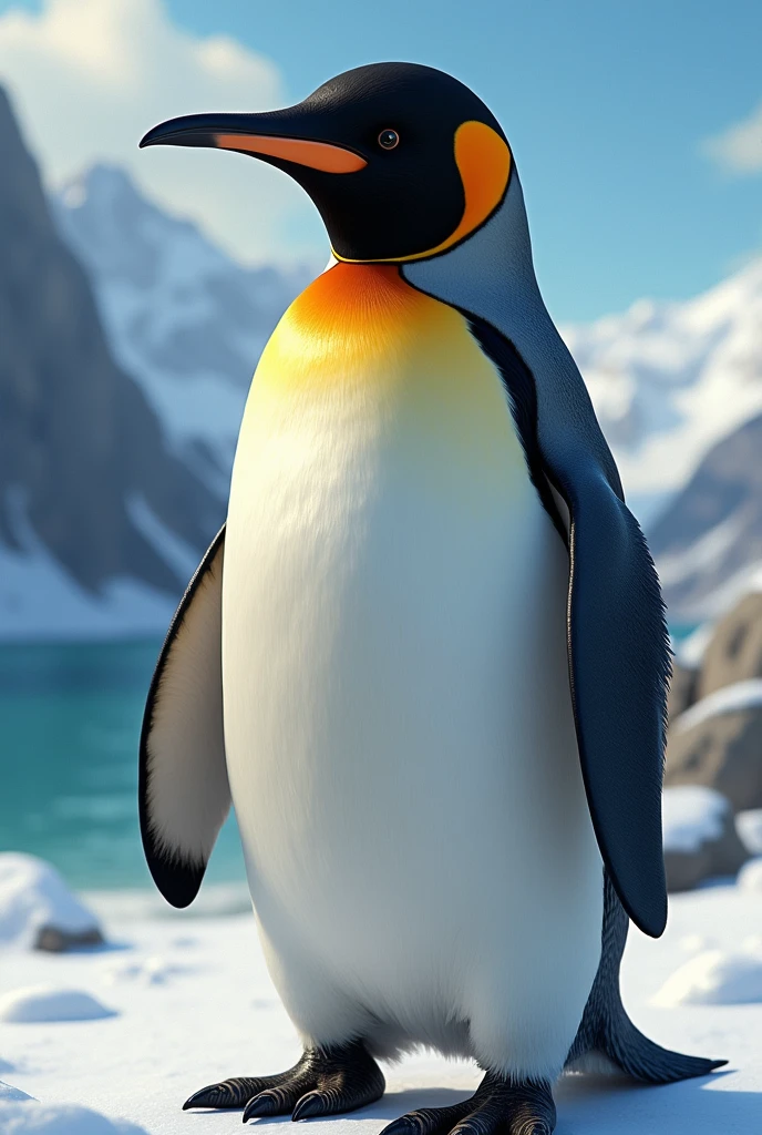 humanization of penguin boy