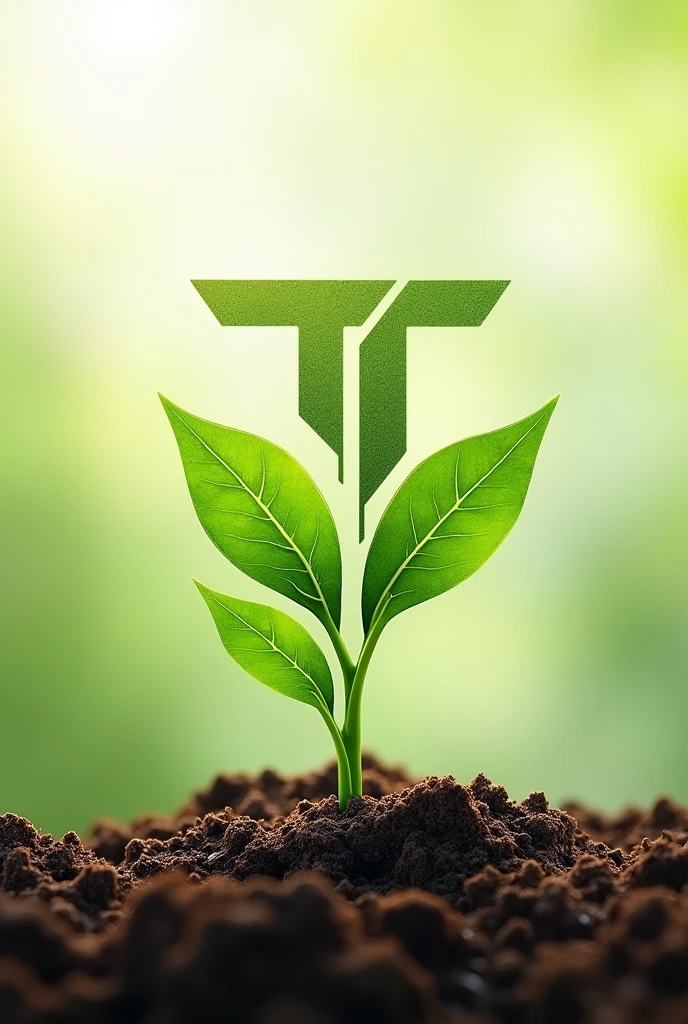 Logo for company name Tân Thành, The company’s slogan is Cho Năng suất xanh.
The logo related to agriculture, hidden image of 2 T letters, with the image of sprouts growing, meaning protection