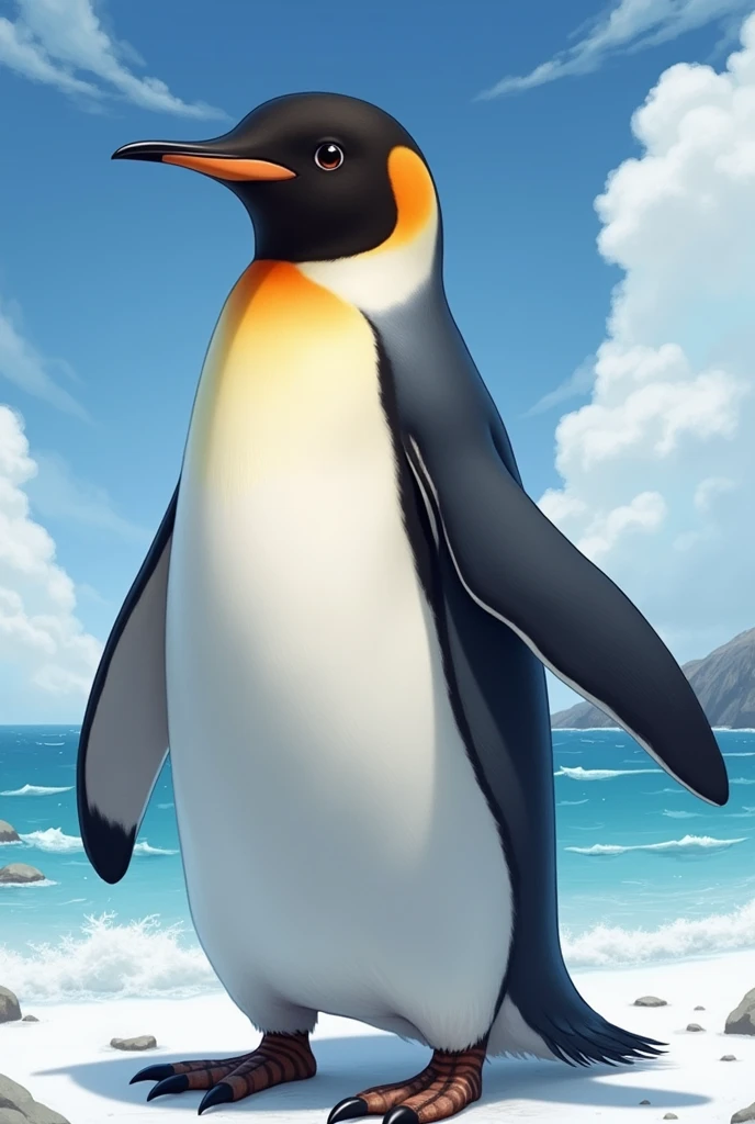humanization of penguin boy
