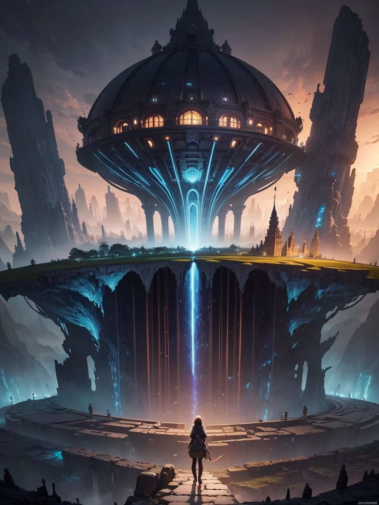 Best Quality,8k,Huge underground city,Underground Labyrinth,mysterious,Multidimensional,A world beyond imagination,Different dimension,romantic,High Dimension,Fantasy,Different space,Nature,romantic,A world beyond imagination,Dream world,Huge river,masterpiece,最高masterpiece,perfection,
