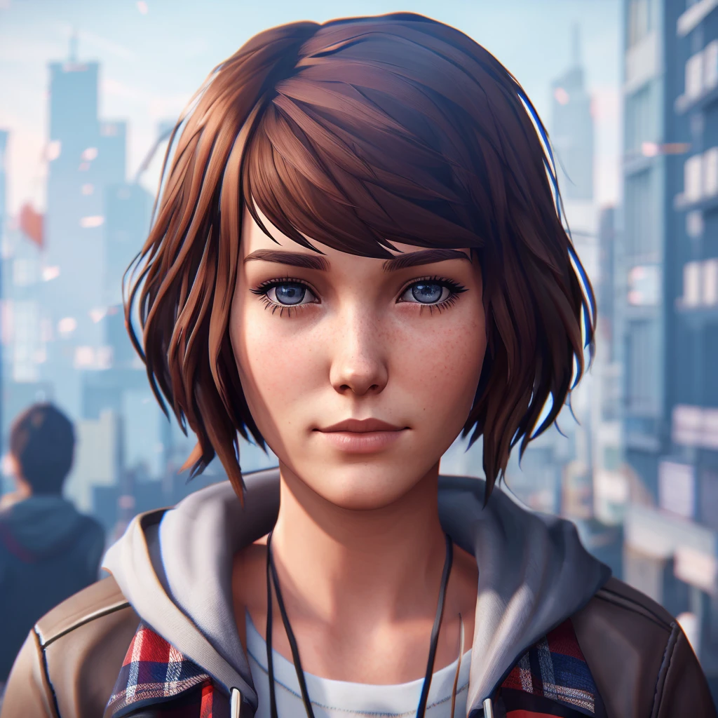 Make it life is strange portrait style 