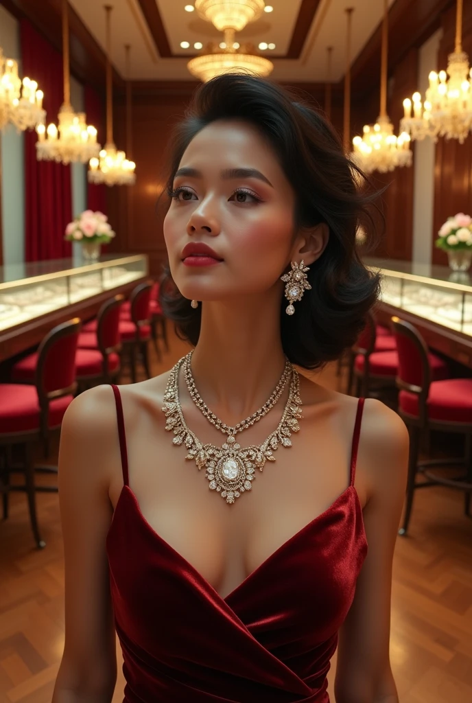 Advertisement for jewellery shop