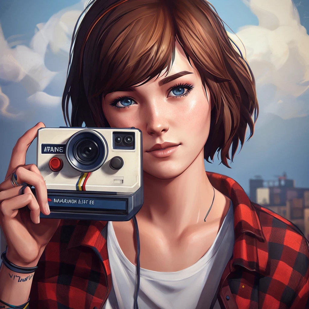 Make it life is strange portrait style 