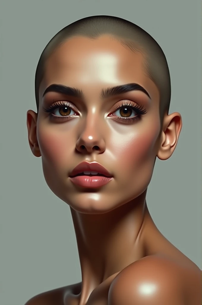 KAJAL DEVGAN BALD