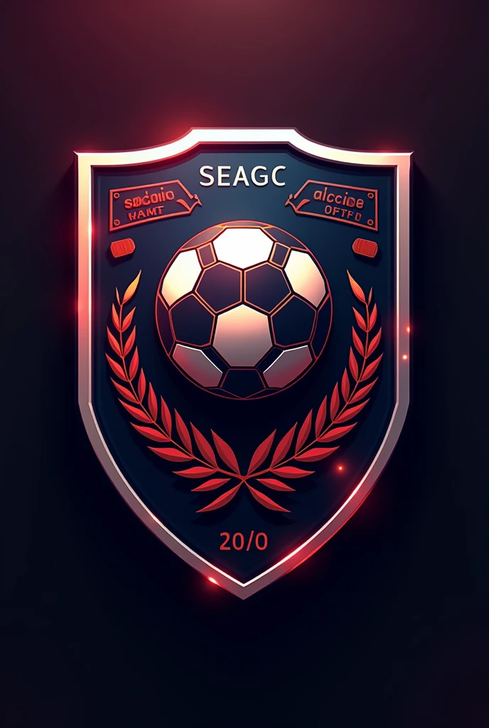 Create for me a football shield called real nascerfc
