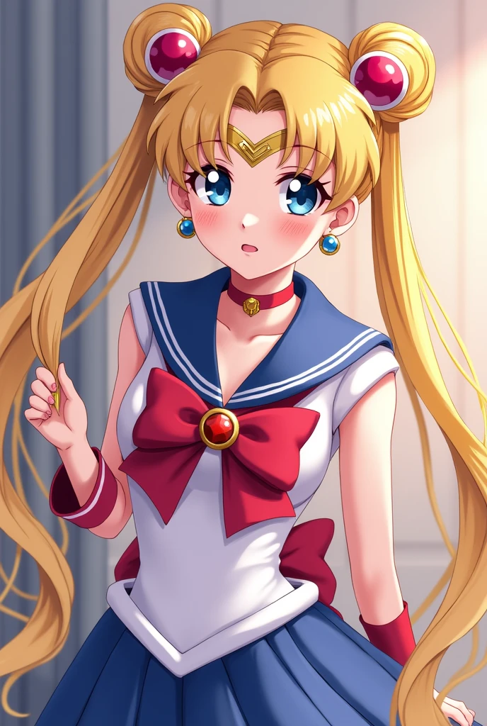 Cosplay、Usagi dressed in a Sailor Moon costume