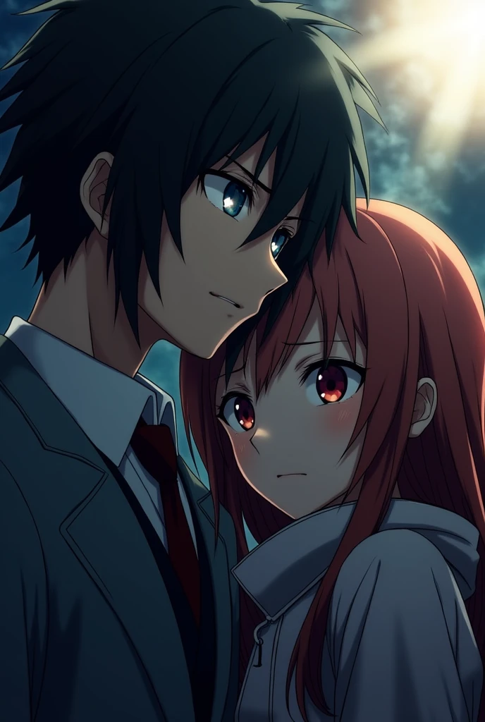 Kirito 16 and Suzune Horikita long hair 