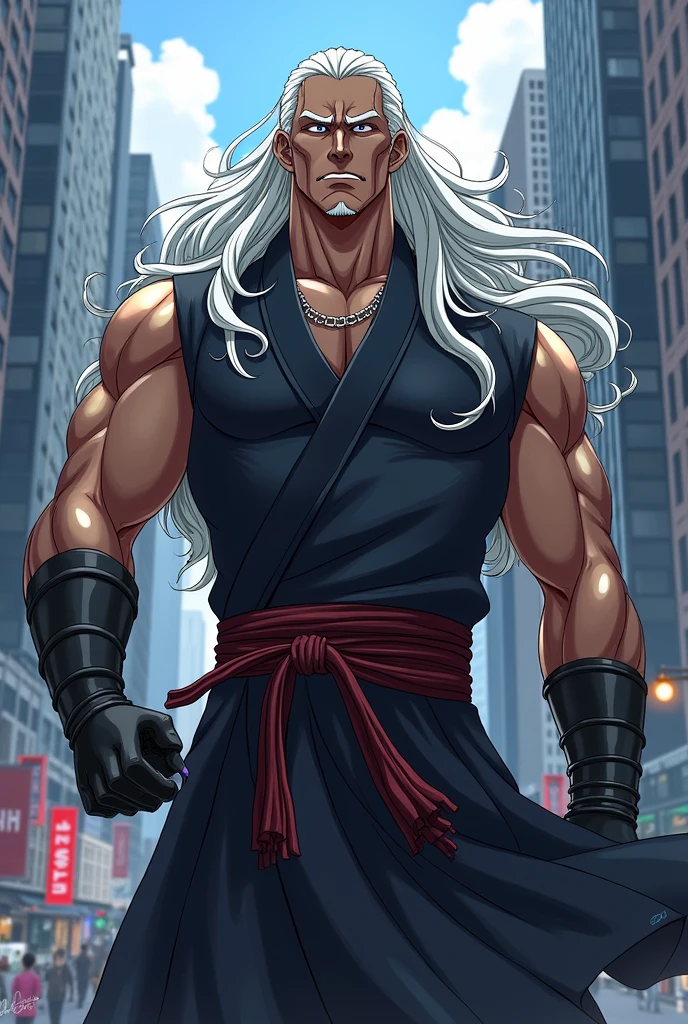 Silver fang, One punch man