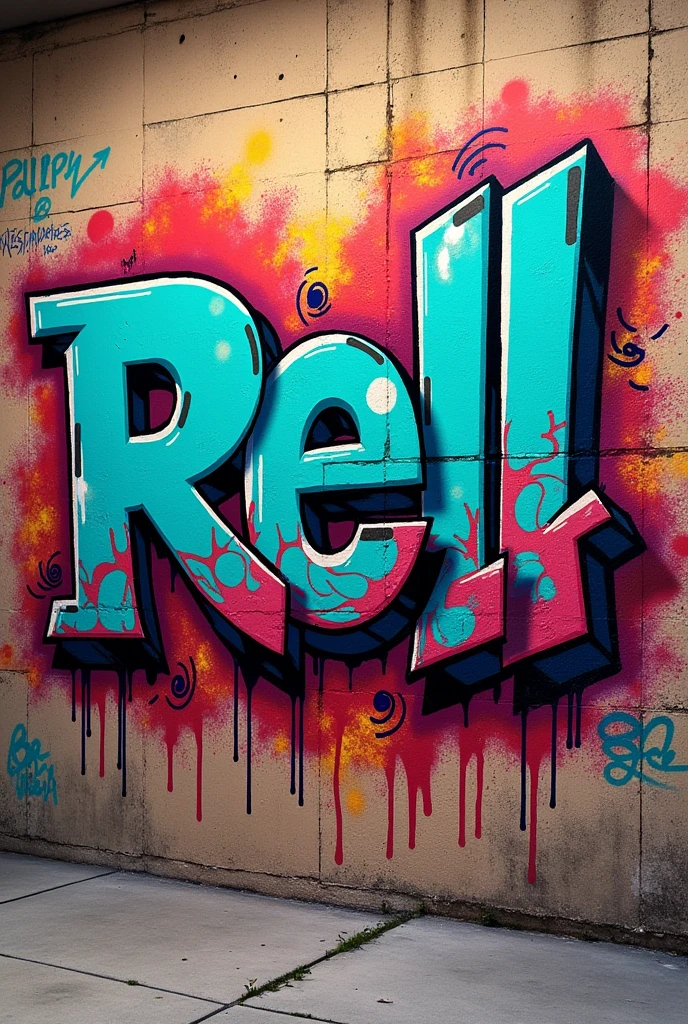 Graffiti with the word: Rell