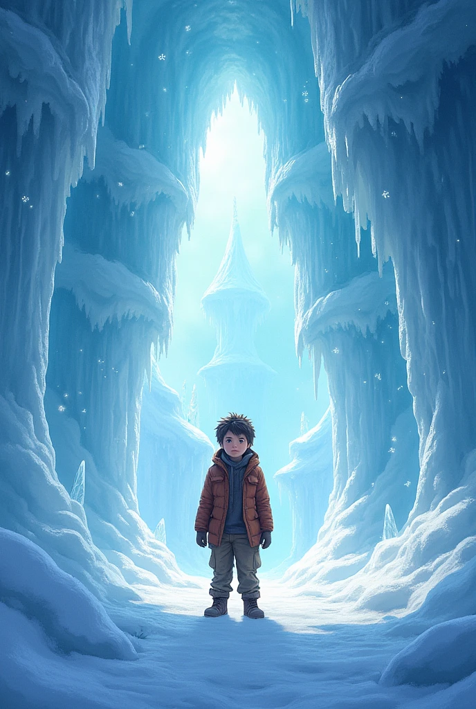 The Boy in the Ice Castle book cover