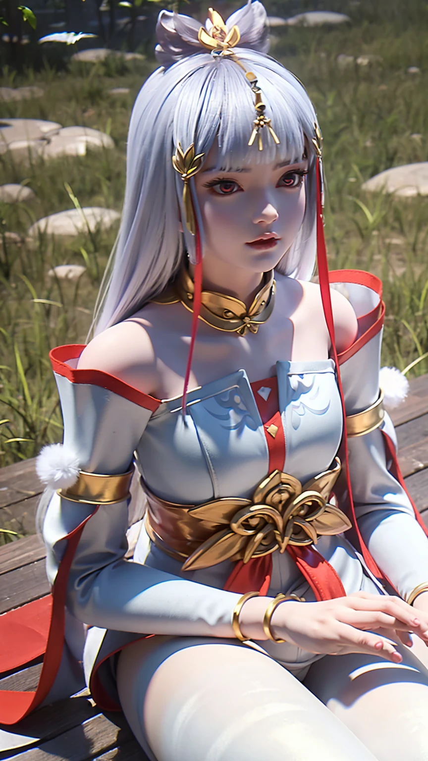 Close-up of a woman in a dress lying on a wooden floor, Japanese Goddess, Beautiful Chinese model, beautiful goddess, beautiful Asian girl, Sexy Girl, Fair, smooth and translucent skin, Chinese Girl, Asian girl, Attractive anime girl, Sexy pose, Beautiful fantasy queen, Beautiful and detailed body and face, Smooth white tights set, Light milky white porcelain skin