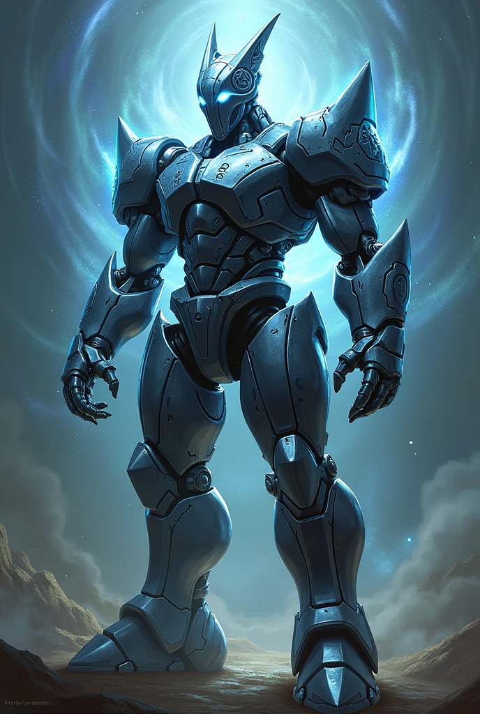 ART for a tattoo of metalic Golem from Priston Tale