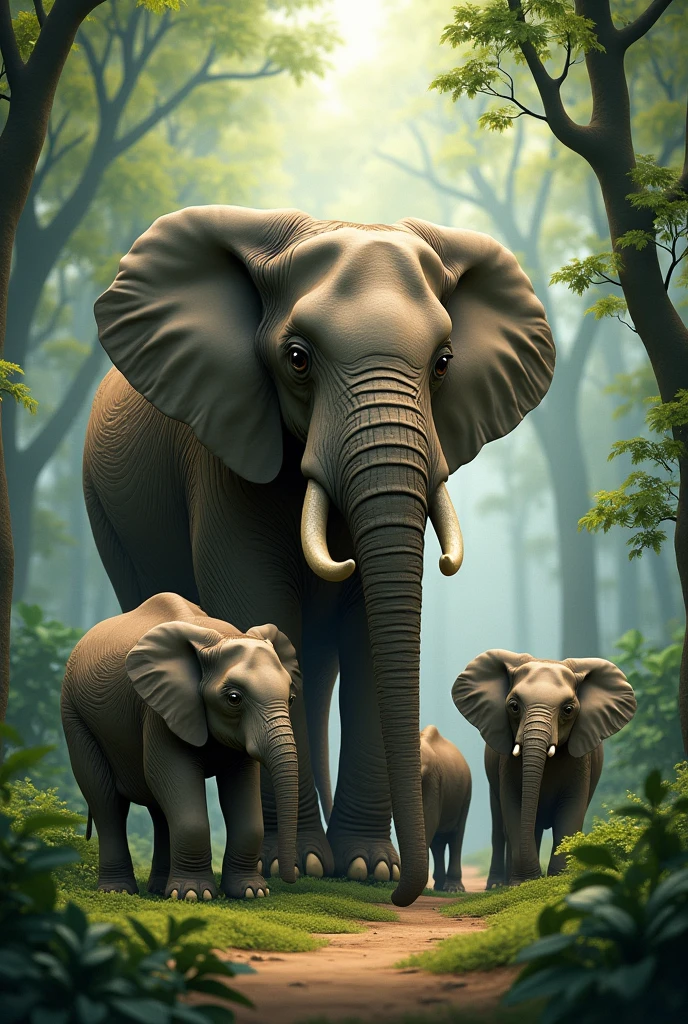 From that day on, Ella elephant was revered as the keeper of memories, and her herd looked up to her for guidance and protection. And Ella continued to roam the jungle, her memory a treasure trove of secrets and wise.
